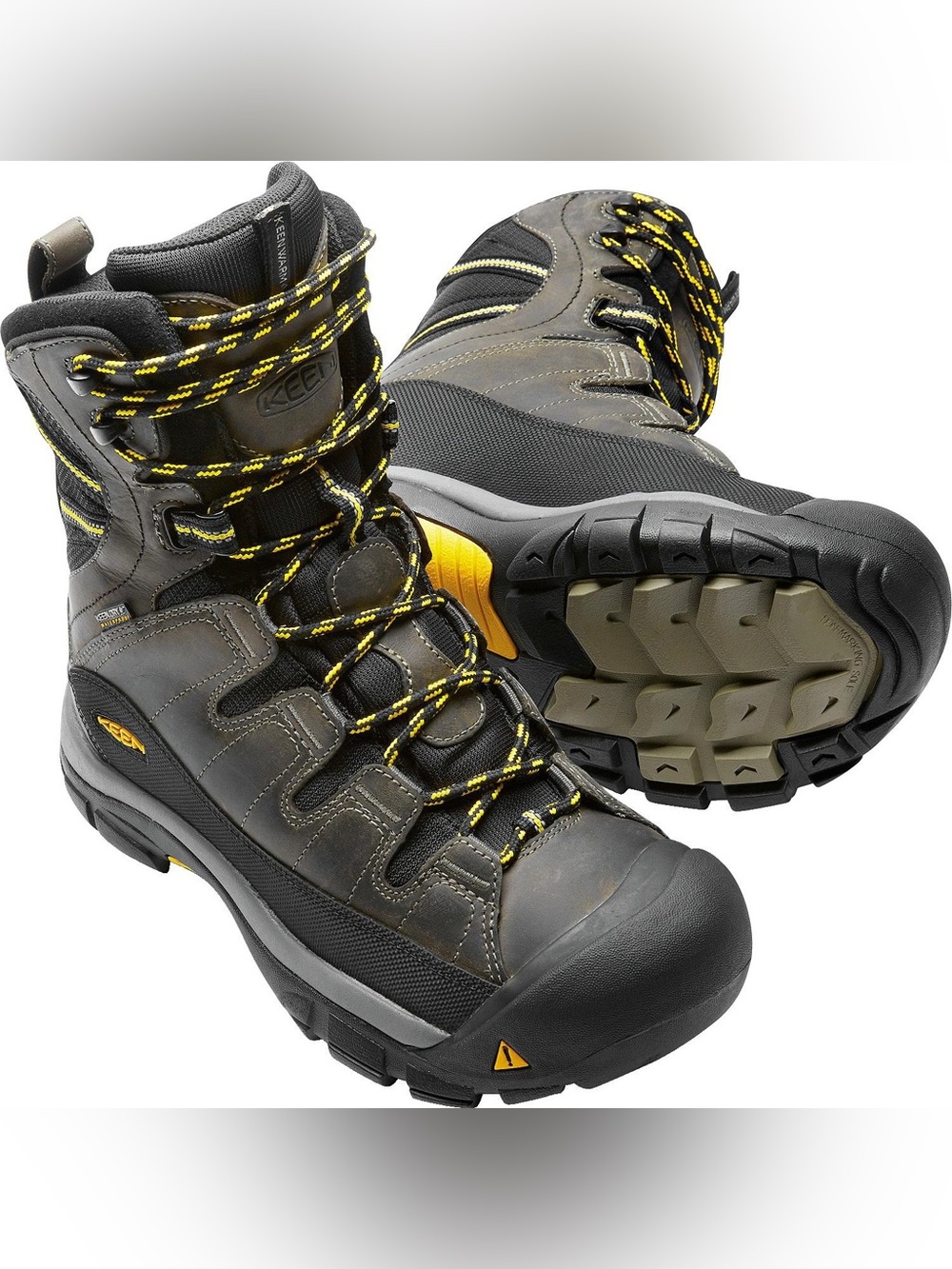 KEEN Summit County Winter Boots Men’s Waterproof Insulated Boots Size 7.5